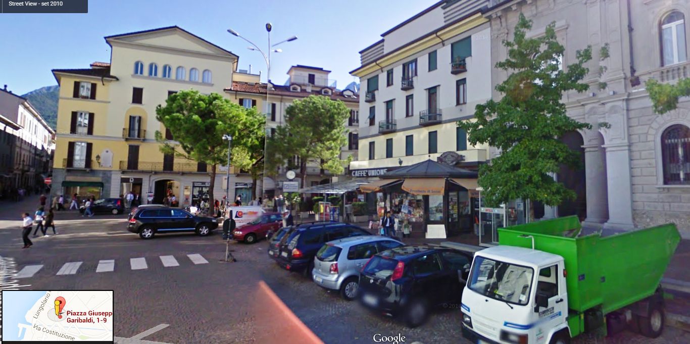mappa per raggiungere l'agenzia immobiliare Lario Immobili e Lecco in piazza Garibaldi 3
